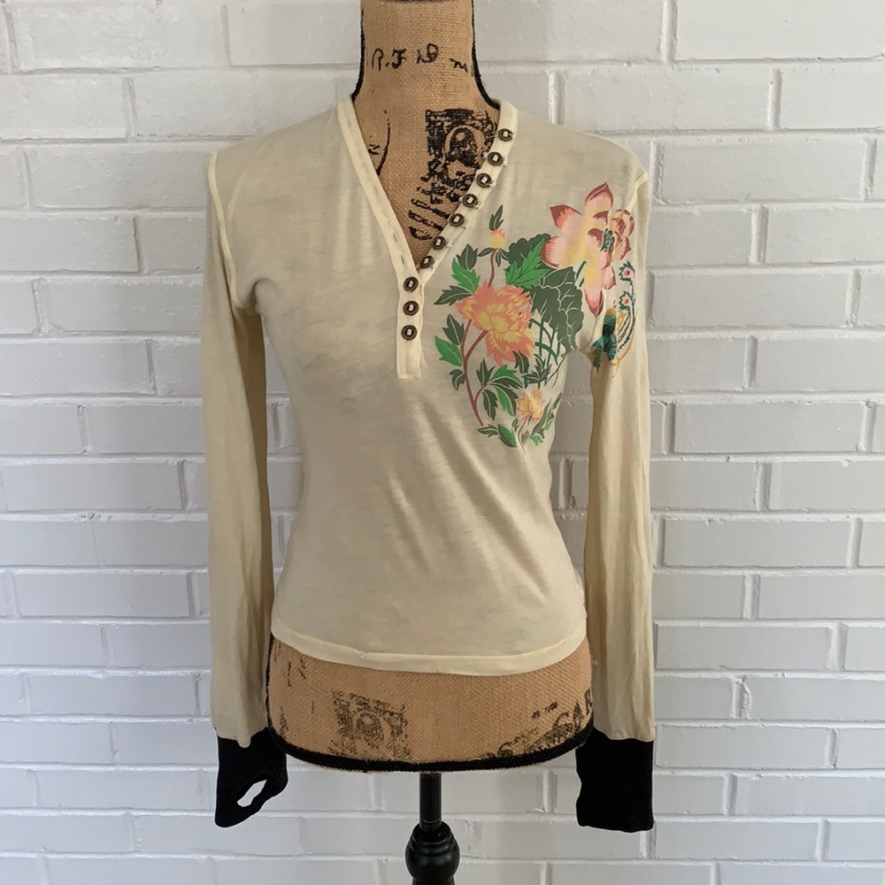 DA-NANG - cotton tee w/ thumb holes